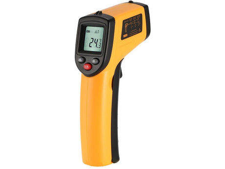 Infraröd termometer pyrometer -50 till 380°C med laser orange