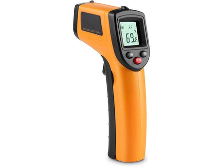 Infraröd termometer pyrometer -50 till 380°C med laser orange