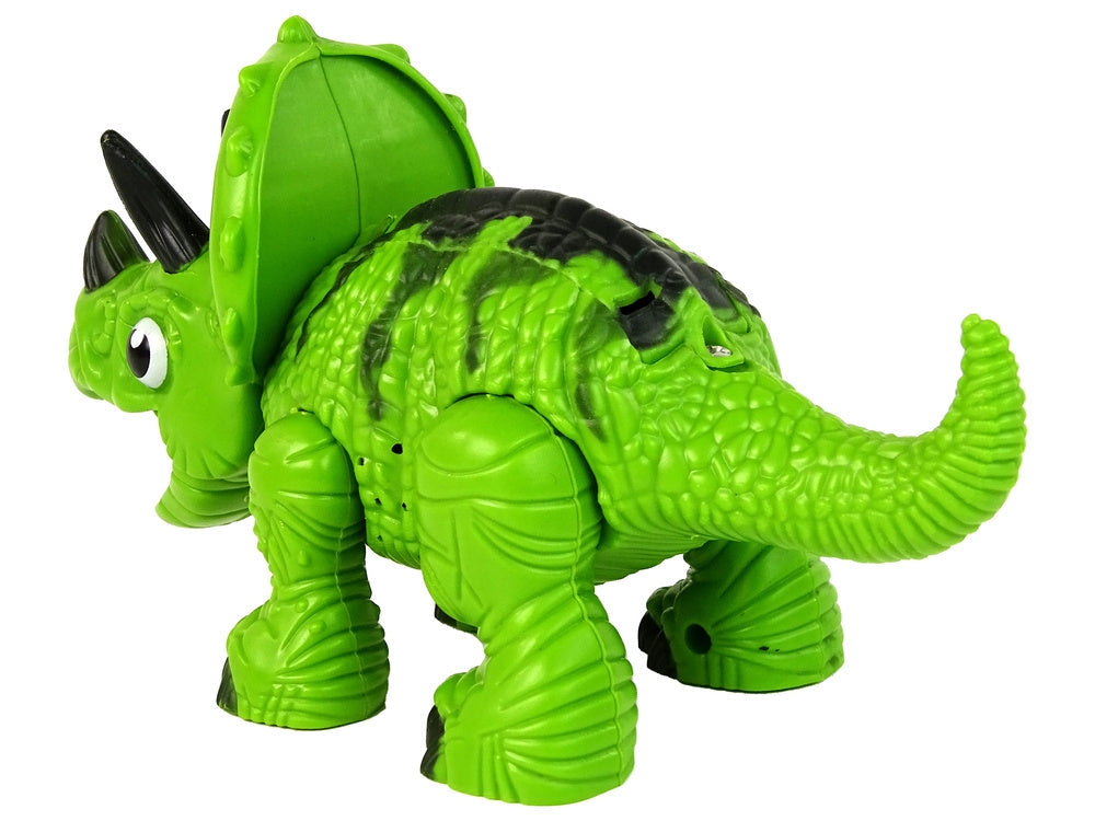 Interaktiv dinosaurie Triceratops 17 cm med ånga och ljud, från 3 år