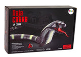 Interaktiv kobra leksak 44 cm med IR-fjärrkontroll USB-laddning