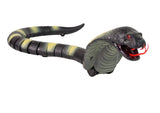 Interaktiv kobra leksak 44 cm med IR-fjärrkontroll USB-laddning