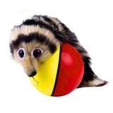 Interaktiv leksaksboll med fluffig ferret, 360° rotation, 3+ år