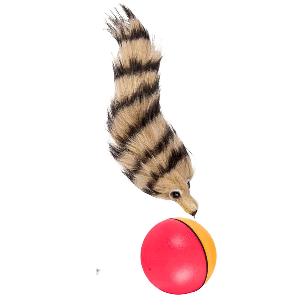 Interaktiv leksaksboll med fluffig ferret, 360° rotation, 3+ år