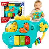 Interaktiv leksakshelikopter med piano, ljud & melodier 17,5 cm