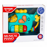 Interaktiv leksakshelikopter med piano, ljud & melodier 17,5 cm