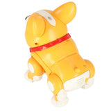 Interaktiv leksakshund Corgi som går med ljus och musik 3+ 20 cm