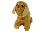 Interaktiv mjukishund Cocker Spaniel 19 cm skäller och rör svans 3+