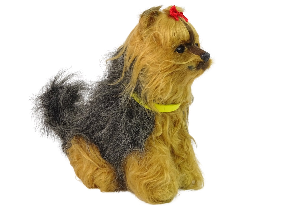 Interaktiv mjukishund Yorkshire Terrier 19 cm med ljud och rörelse