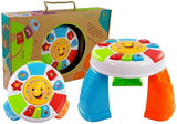 Interaktivt aktivitetsbord med ljud och mini piano, 3+ år