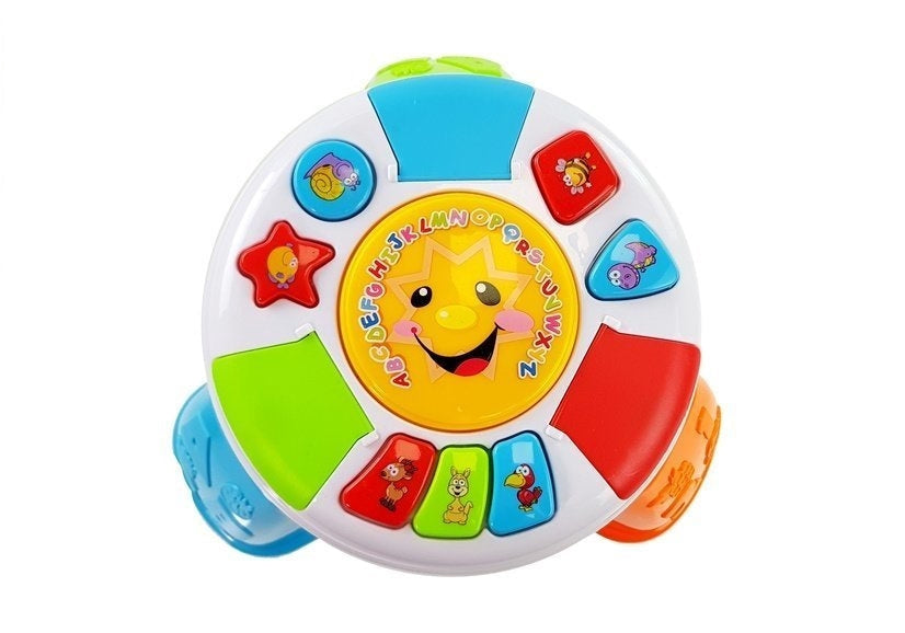 Interaktivt aktivitetsbord med ljud och mini piano, 3+ år