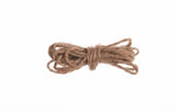 Julgranspynt i trä 10-pack 6,4–6,9 cm med hampasnöre brun/beige