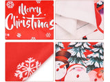 Julstolsöverdrag polyester 58x48 cm 1-pack mönster slumpmässigt