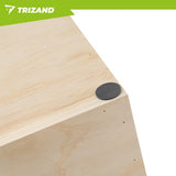 Justerbar slant board för vadstretch i trä 15-35° halkfri 150 kg