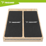 Justerbar slant board för vadstretch i trä 15-35° halkfri 150 kg