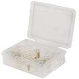 Kabeltestare kit RJ45/RJ11 med crimptång, stripper och 10 RJ45-kontakter
