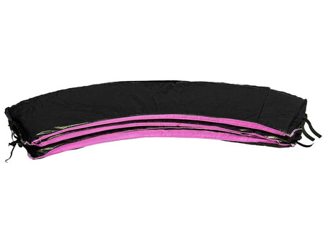 Kantskydd trampolin 16ft 4,87 m 12 mm PVC/PE svart/rosa