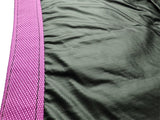 Kantskydd trampolin 8 fot 2,44 m 12 mm PVC/PE svart-rosa