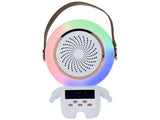 Karaokeanläggning Bluetooth-högtalare med LED och 2 trådlösa mikrofoner