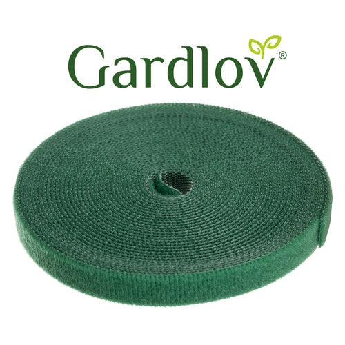 Kardborreband för växter och kablar 1x500 cm grön