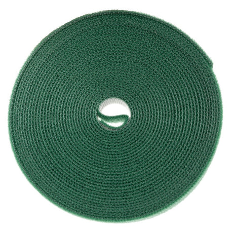 Kardborreband för växter och kablar 1x500 cm grön