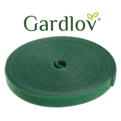 Kardborreband för växter och kablar 1x500 cm grön