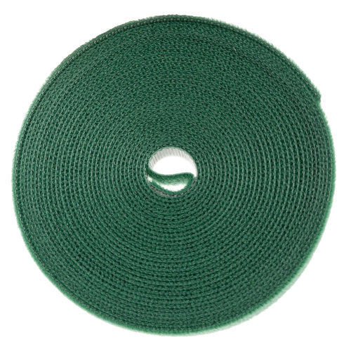 Kardborreband för växter och kablar 1x500 cm grön