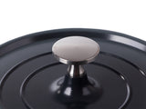 Kastrull med lock 2,2 L gjuten aluminium non-stick grå induktion