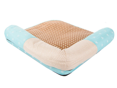 Kattbädd med klösyta storlek L 65x55 cm blandade mönster