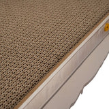 Kattsoffa klösbräda i wellpapp/MDF 60 cm, sittyta 41x28 cm