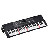 Keyboard 61 tangenter med Key Light, LCD, mikrofon & notställ, USB