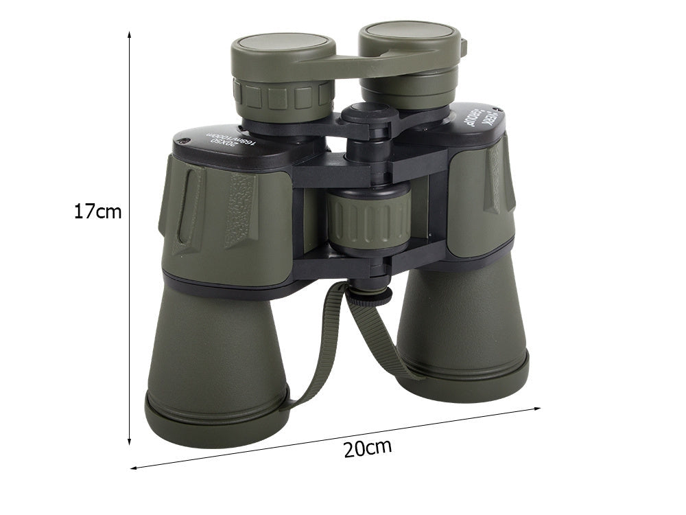 Kikare 20-50x50 med zoom, stativfäste och väska