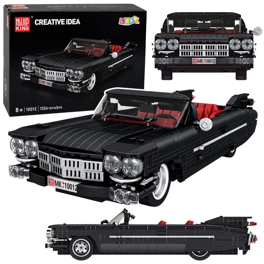 Klassisk cabriolet byggsats 1324 delar ABS 35 cm Cadi-Elrado