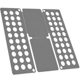 Klädfoldingsbräda 60x70 cm PP grå för vikning av T-shirts och kläder