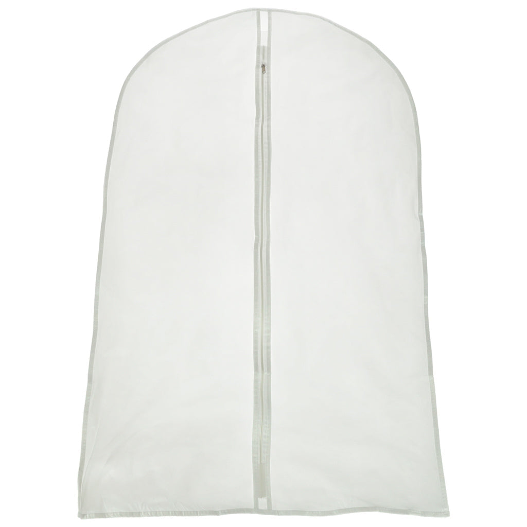 Klädkåpa transparent med dragkedja 120x60 cm för kostym/klänning