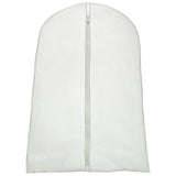 Klädkåpa transparent med dragkedja 120x60 cm för kostym/klänning