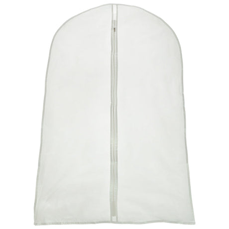 Klädkåpa transparent med dragkedja 120x60 cm för kostym/klänning