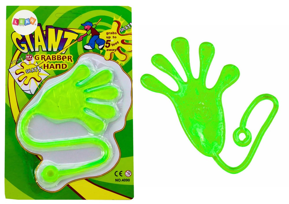 Klibbig hand slime elastisk grön leksak CE 3+ år