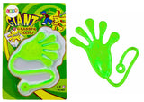 Klibbig hand slime elastisk grön leksak CE 3+ år