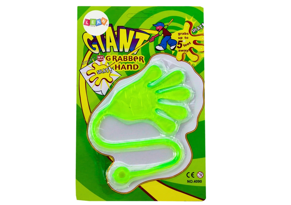 Klibbig hand slime elastisk grön leksak CE 3+ år
