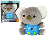 Koala nattlampa projektor med melodier och stjärnhimmel, från 3 år