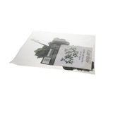 Konstgjorda rosbladskvistar 12-pack grön 51x25 cm polyester/PVC