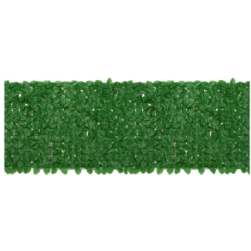 Konstgjord häck insynsskydd 3x1 m grön PP, 6 paneler 1x0,5 m