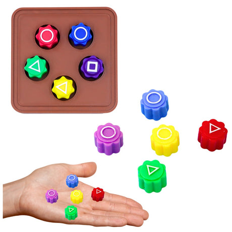 Koreanskt spelset 4-i-1 Gonggi Jebi Chagi Biseokchigi Paeng-i