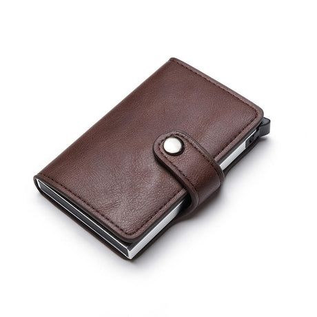 Korthållare RFID/NFC-skydd pop-up för 5 kort med sedelfack