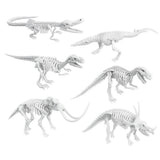 Kreativt 2-i-1 dinosaurie tvålkit – gräv fram skelett & gjut 2 formar