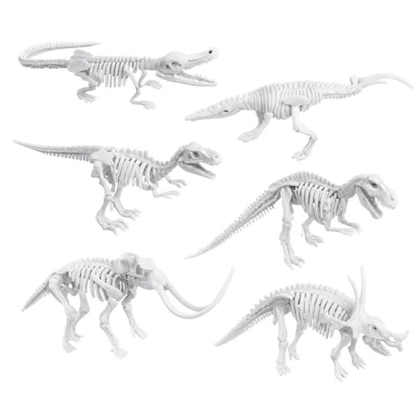 Kreativt 2-i-1 dinosaurie tvålkit – gräv fram skelett & gjut 2 formar