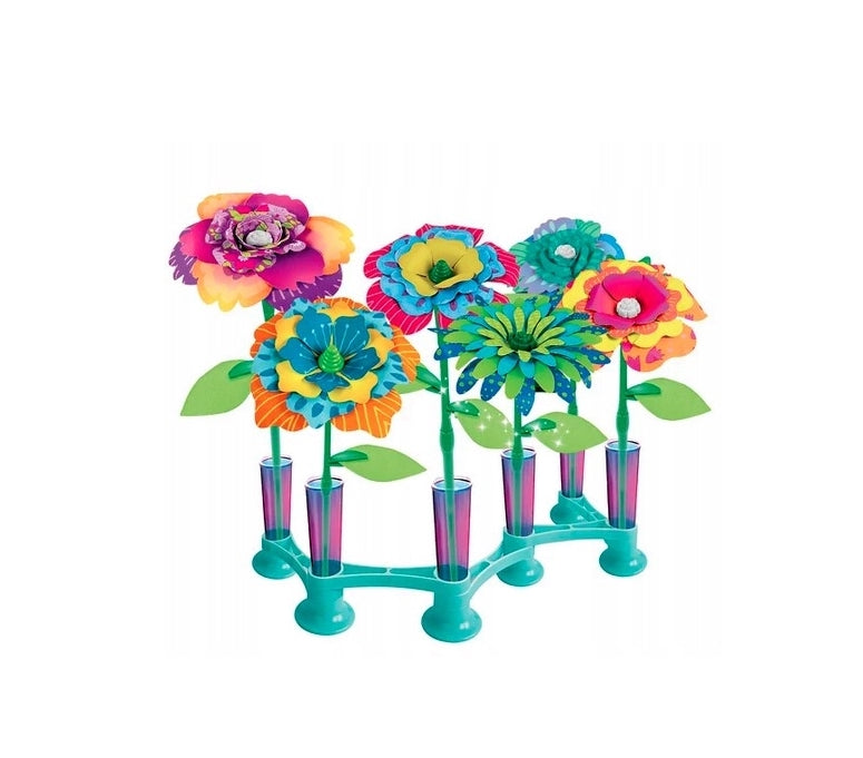 Kreativt blomsterarrangemang-set med arbetsstation och verktyg 8+