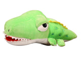 Krokodil handdocka i plysch 30 cm, CE/EN71, från 3 år