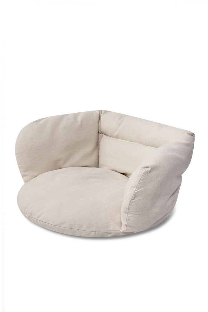 Kudde till hängande vagga 56x63x36 cm bomull/polyester elfenben