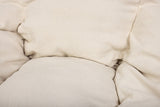 Kudde till hängande vagga 56x63x36 cm bomull/polyester elfenben